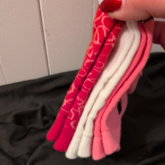 Kate Spade Vibrant Red,White and Pink Socks Perfect For Valentine's Day! - Picture 9 of 11
